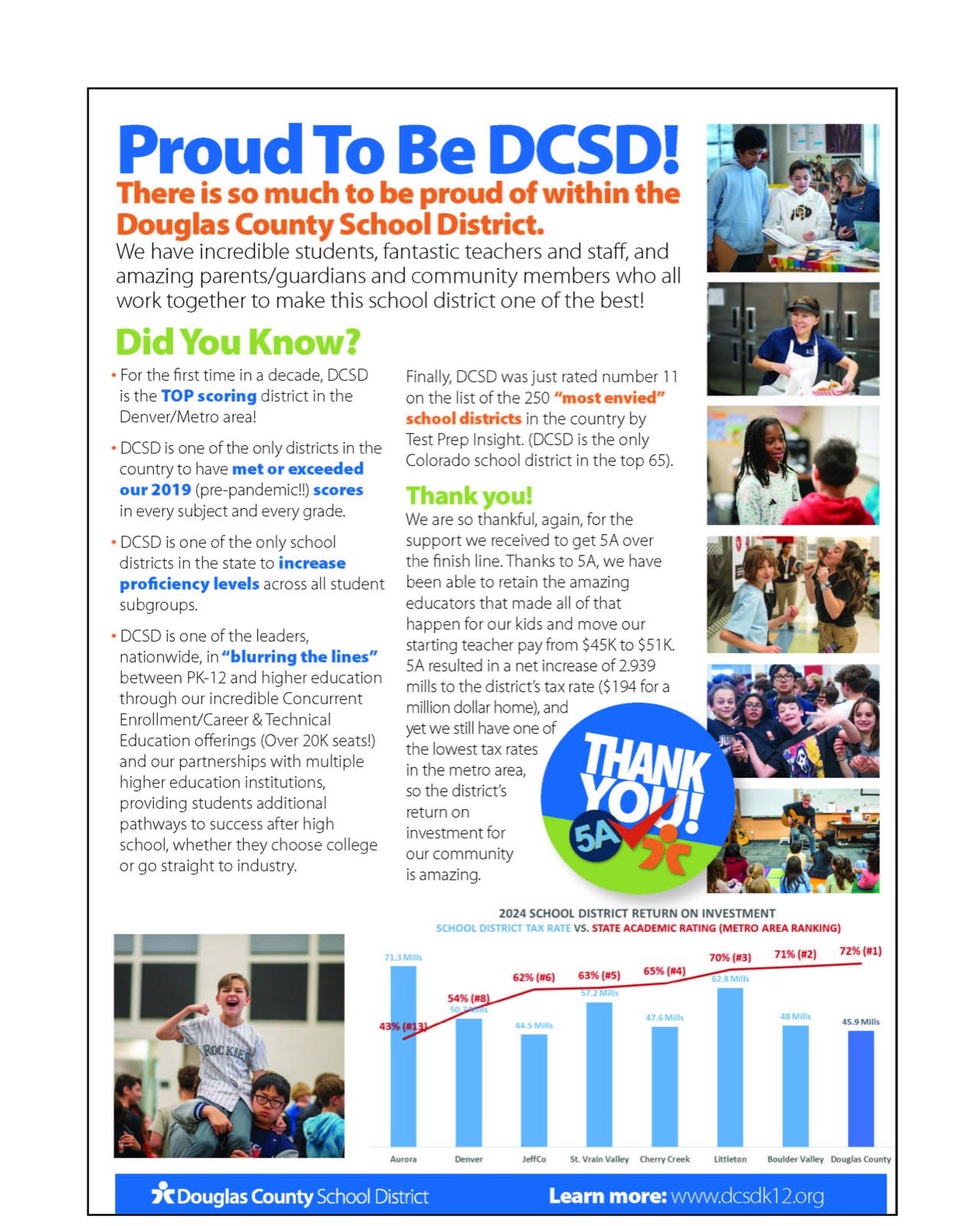 Proud to Be Douglas County School District!