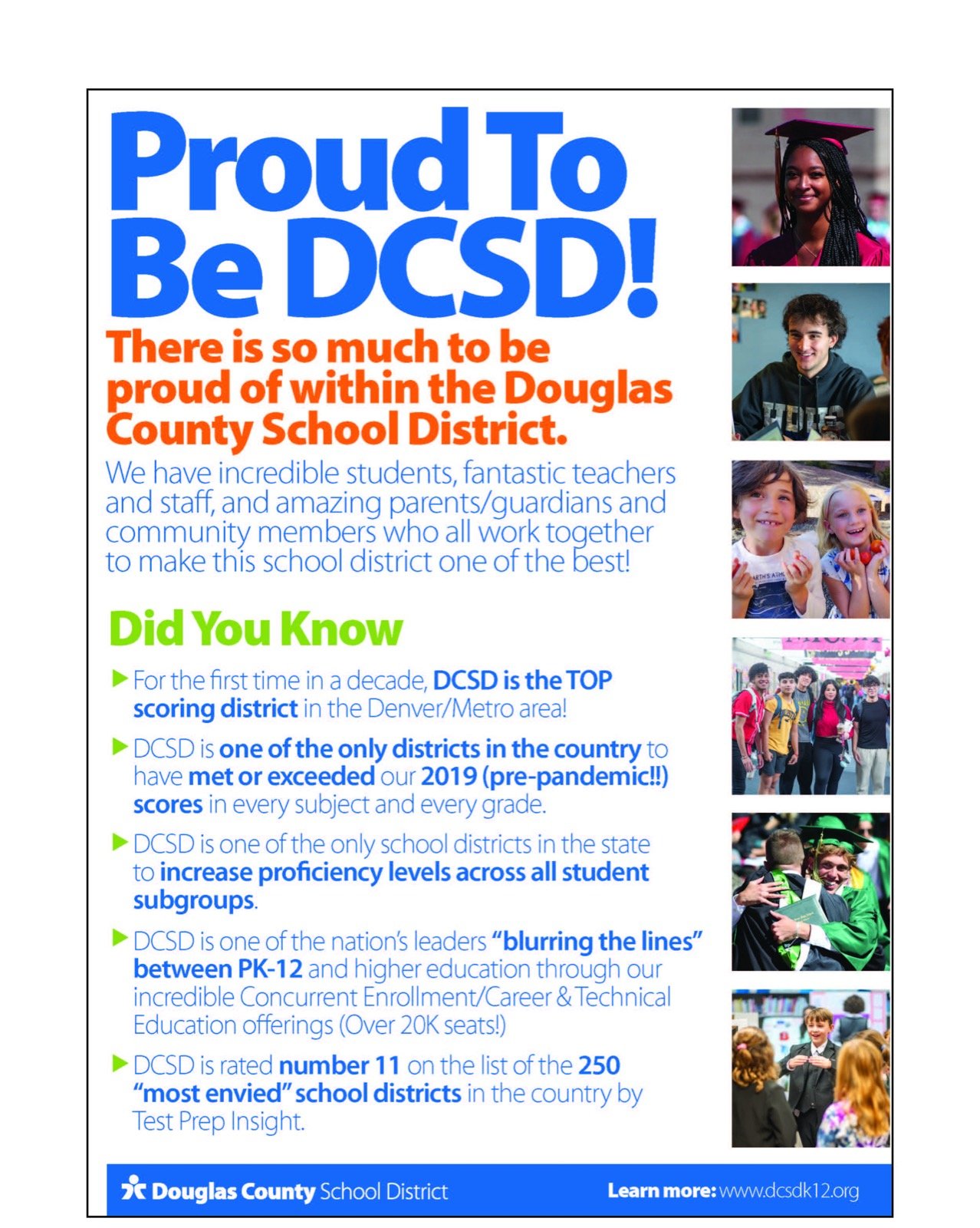 Proud to be DCSD